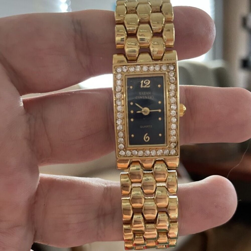 Sarah Coventry vintage gold watch